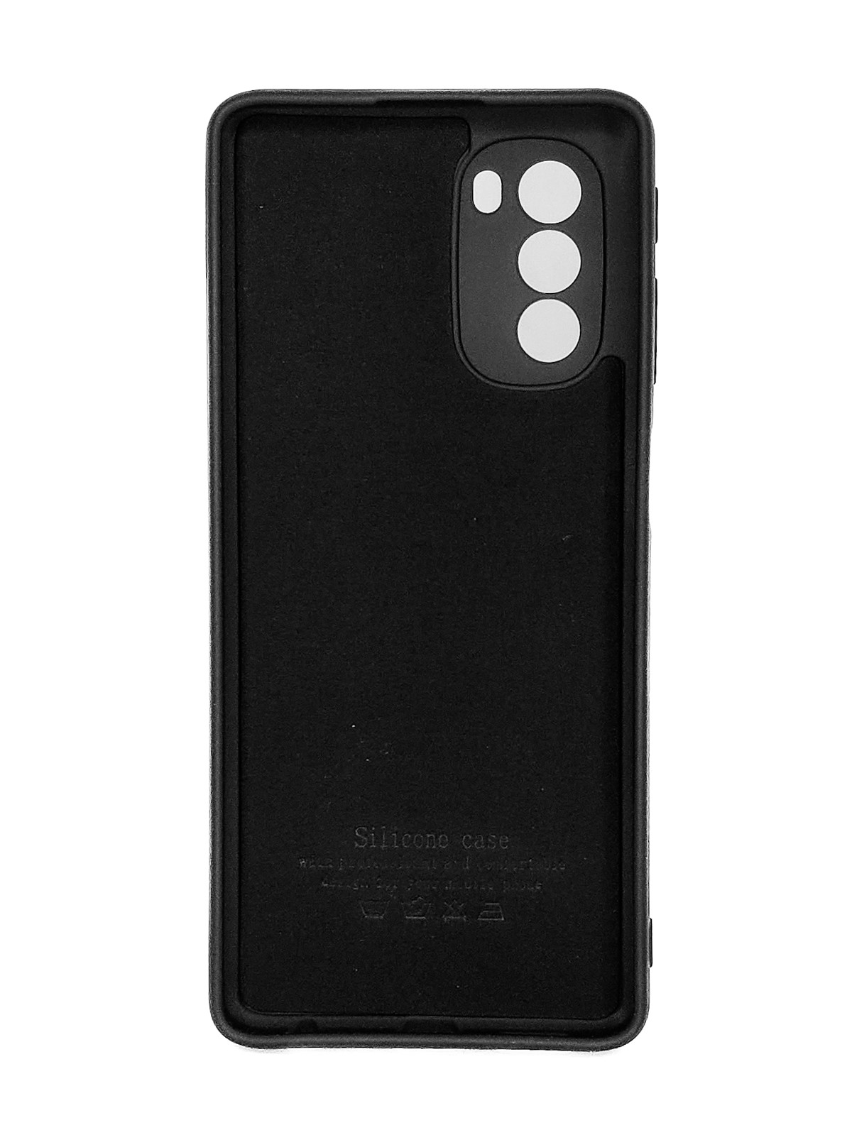 Protectores para celular  para Motorola  Moto G51 5G Funda de silicona con felpa Negro